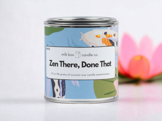 Zen There, Done That - 100% Recyclable Coconut Wax Scented Candle