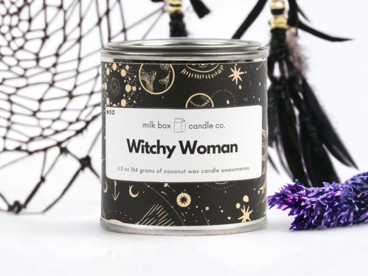Witchy Woman - 100% Recyclable Coconut Wax Scented Candle