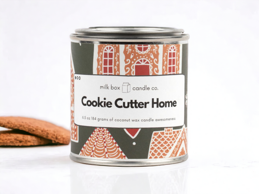 Cookie Cutter Home - 100% Recyclable Coconut Wax Scented Candle