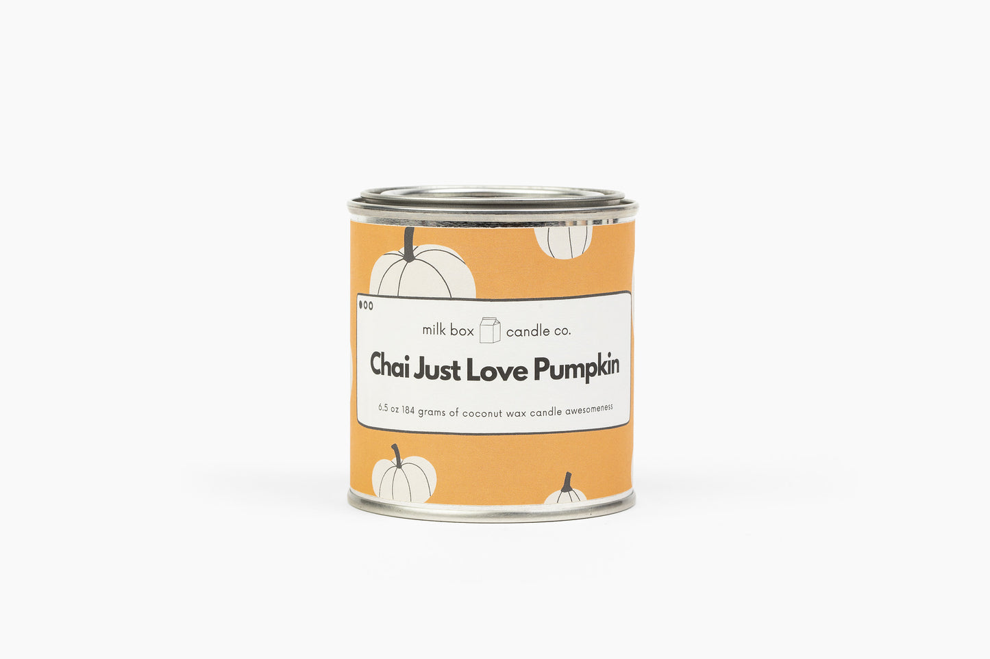 Chai Just Love Pumpkin - 100% Recyclable Coconut Wax Scented Candle