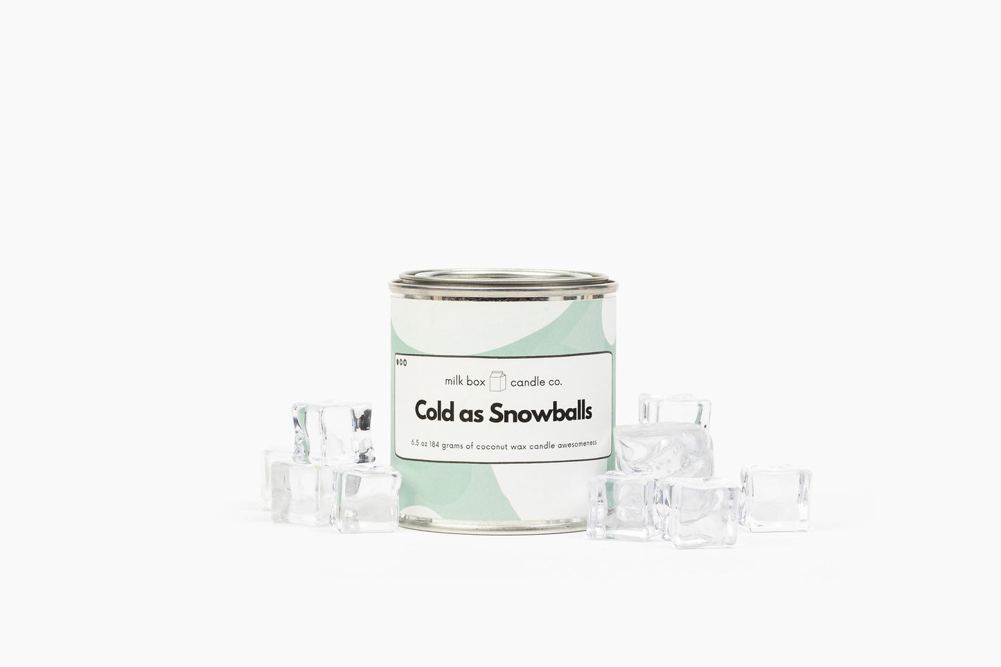 Cold as Snowballs - 100% Recyclable Coconut Wax Scented Candle