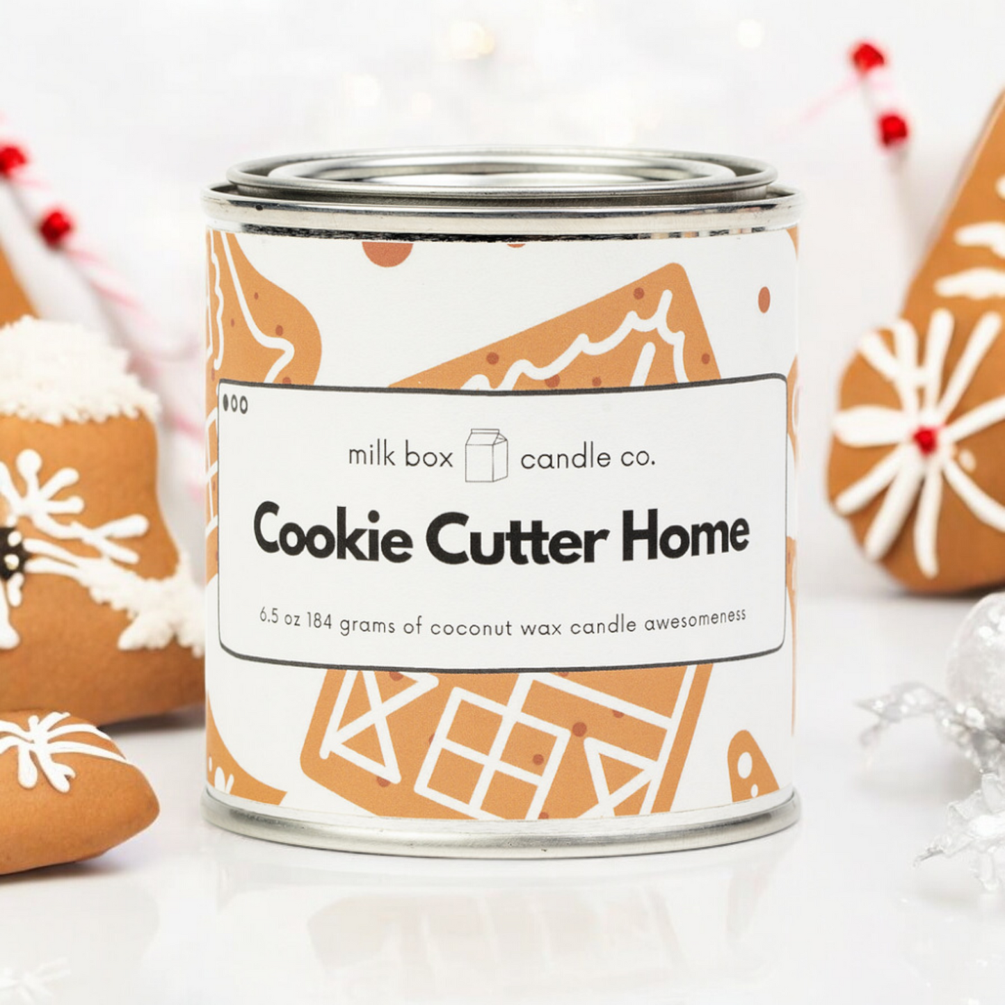 Cookie Cutter Home - 100% Recyclable Coconut Wax Scented Candle