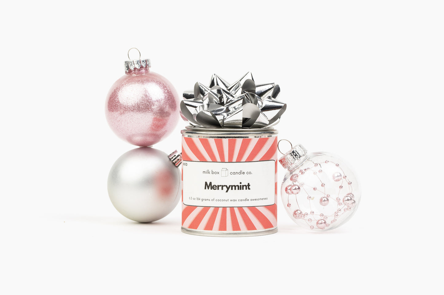 Merrymint - 100% Recyclable Coconut Wax Scented Candle