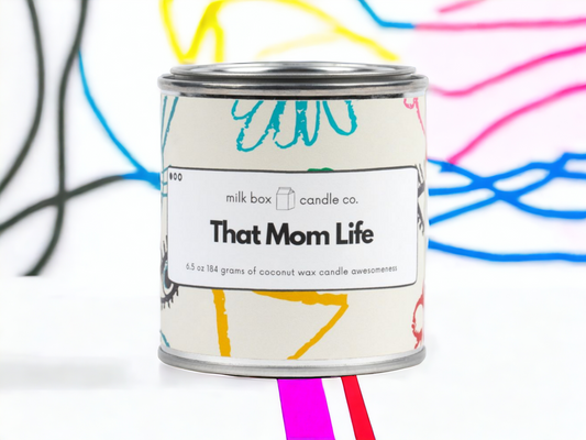 That Mom Life - 100% Recyclable Coconut Wax Scented Candle